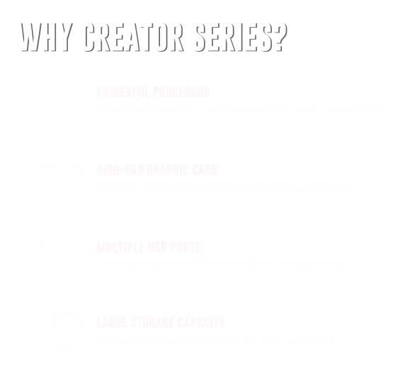 Why Creator Series