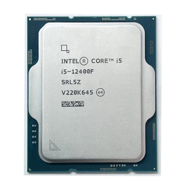 INTEL Core i5 12400F 6 Cores 12 Threads 2.5GHz (Turbo Boost up to 4.4GHz) LG1700 Processor (Tray Units)