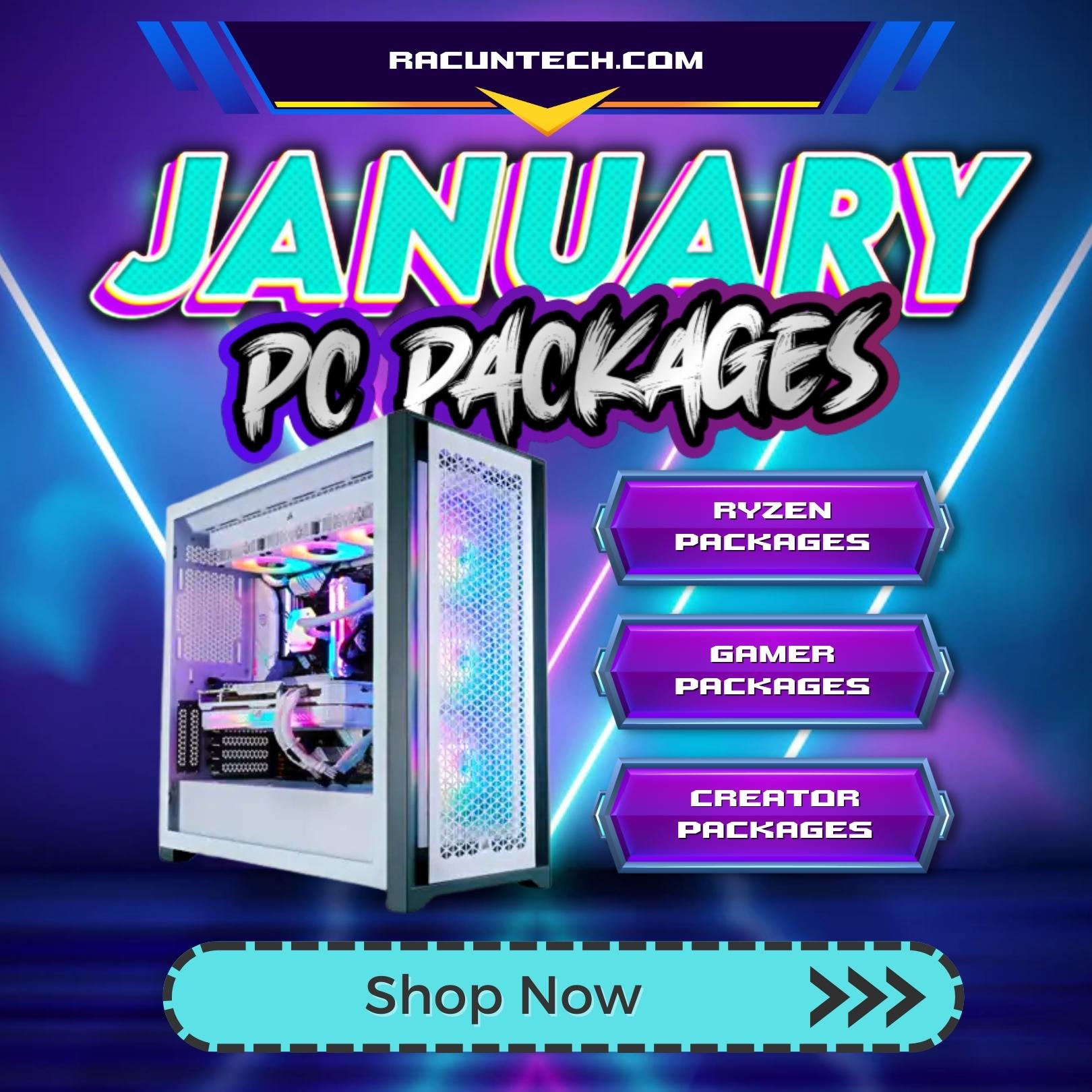 January PC Packages PC Set