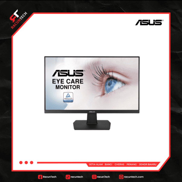 ASUS VA24ECE 23.8 INCH IPS 75Hz FHD (1920x1080p) with USB-C Frameless Eye Care Monitor