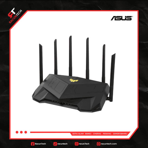 ASUS TUF AX5400 Dual Band Wi-Fi 6 RGB Gaming Router