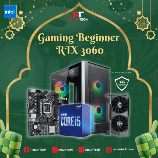 GAMING BEGINNER RTX 3060 GAMING PC SET