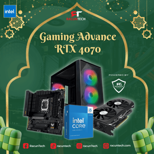 GAMING ADVANCE RTX 4070 GAMING PC SET